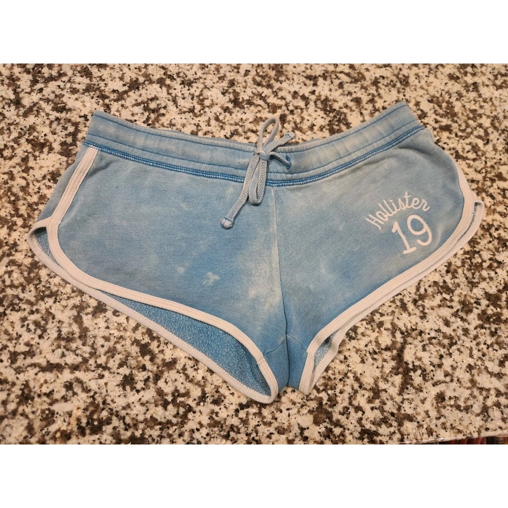 VTG Hollister Micro Sweat Shorts Low Rise Y2K Women's Small Preppy Sporty Gym
